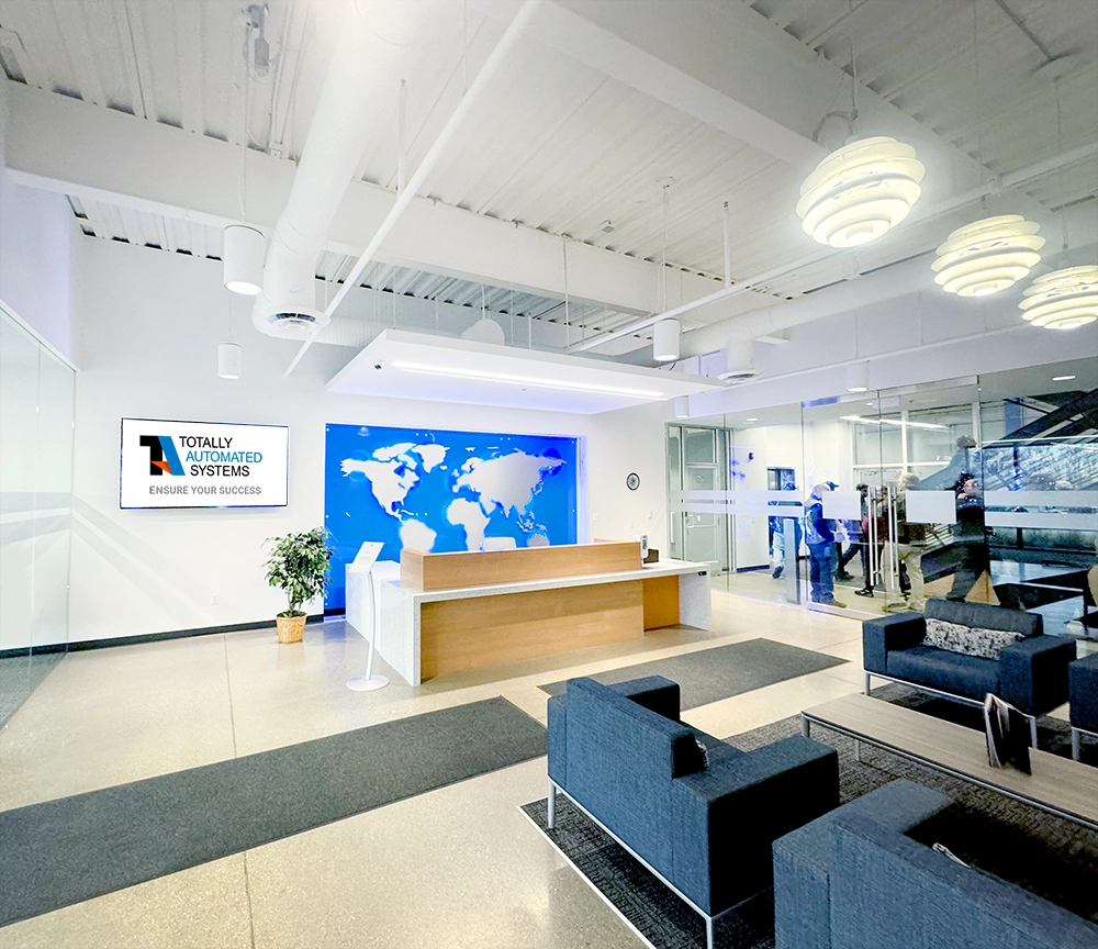 TA-Systems Headquarters Reception Area Photo